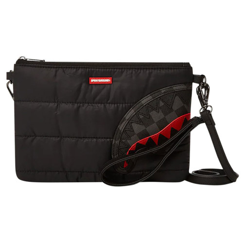 Sprayground Τσαντάκι Black Puffer Cross-Over Clutch